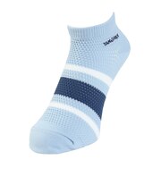 ヤックパック(YAK PAK)靴下 刺繍ライン SNK アンクルソックス オフホワイト25-27センチ 34E15500Q 抗菌防臭 メッシュ おしゃれ