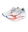 ミズノ（MIZUNO）ランニングシューズ 部活 ウエーブ リベリオン フラッシュ 3 ホワイト レッド J1GC253501