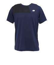 ニューバランス（new balance）テニスウェア スポーツカラーブロック 半袖Tシャツ AMT53400TNV