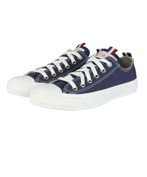 コンバース(CONVERSE)スニーカー キャンパスシューズ オールスター トリコタブ OX DN ネイビー 31315182 カジュアルシューズ
