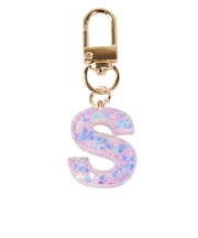ミニ イニシャル キーホルダー S IS050 PU S