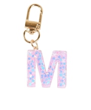 ミニ イニシャル キーホルダー M IS050 PU M