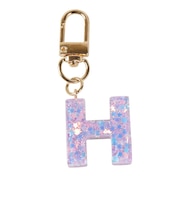 ミニ イニシャル キーホルダー H IS050 PU H