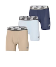 ニューバランス(new balance)メッシュボクサーパンツ 5インチ前閉じ 3枚組 LAU13015NNY 下着 アンダーウェア ボクサー 3枚セット