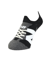 ニューバランス(new balance)靴下 スニーカー柄 シフテッドソックス 黒 LAS35702BK ソックス 大人用 くるぶし丈