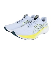 アシックス(ASICS)ランニングシューズ ジョギングシューズ GT-2000 14 ホワイト イエロー 1011C056.400