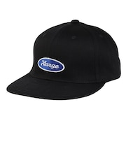 エクストララージ(XLARGE)帽子 OVAL ロゴ 6パネル キャップ 101252051003-BLACK