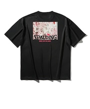 スポルディング（SPALDING）バスケットボールウェア Tシャツ グランジウォール SMT25120BK