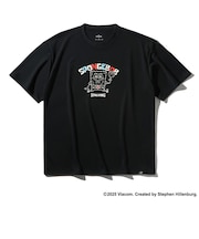 スポルディング（SPALDING）バスケットボールウェア Tシャツ スポンジ・ボブ パペット SMT25149SBK