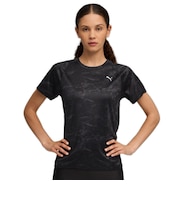 プーマ(PUMA)ランニング ヴェロシティ AOP 半袖 Tシャツ 528230 01 BLK