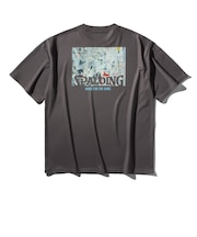 スポルディング(SPALDING)バスケットボールウェア Tシャツ グランジウォール SMT25120DU