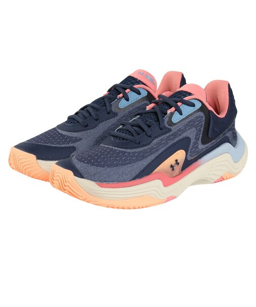 アンダーアーマー(UNDER ARMOUR)バスケットシューズ バッシュ スポーン 7 3028461 453