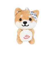 ぬいぐるみ マメしばボールチェーン 温泉タマゴ TMR002