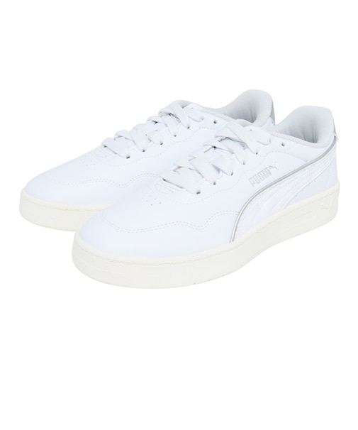 プーマ（PUMA）スニーカー スポーツシューズ コート ラリー デイナイト ホワイト シルバー 40268202 カジュアルシューズ