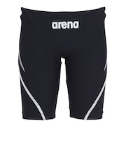 アリーナ(ARENA)スクール水着 ジュニア 男子 水泳 ECOタフ トレーニングスパッツ ブラック×グレー 130-140cm AS5SWM00B BKGY