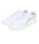 プーマ（PUMA）スニーカー スポーツシューズ コート ラリー デイナイト ホワイト ゴールド 40268201 カジュアルシューズ