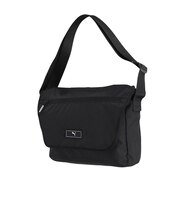 プーマ(PUMA)バック デック メッセンジャーバッグ 黒 6L 09187101 斜め掛け クロスバッグ ボディバッグ 軽量 パソコン収納