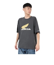 クリフメイヤー(KRIFF MAYER)HONDAコラボTシャツ WING 2457201:17:CHARCOAL