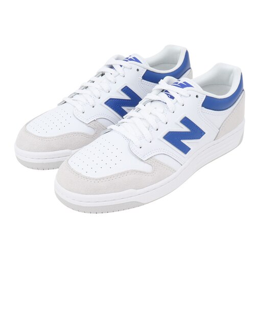 ニューバランス(new balance)スニーカー スポーツシューズ 480 L ホワイト ブルー BB480LBI D カジュアルシューズ