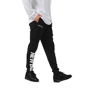ニューエラ(NEW ERA)パフォーマンスアパレル ウォームアップ ストレッチパンツ ワードマークロゴ BLK 14861198