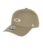 オークリー(OAKLEY)帽子 キャップ 47 OAKLEY MVP CAP サンドベージュ FOS901947-7CE ロゴ コラボ サイズ調整可