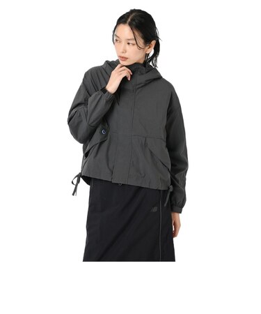 ニューバランス（new balance）ODフーデットタスランジャケット AWJ55652BLK