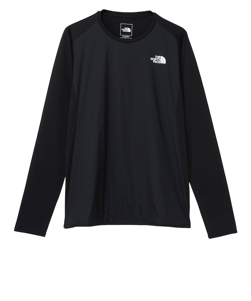 ザ・ノース・フェイス（THE NORTH FACE）ロングスリーブハイブリッドGTDメランジクルー NTW62577 K