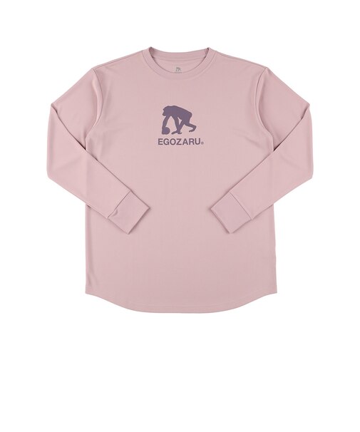 エゴザル（EGOZARU）バスケットボールウェア ラインロゴ バックプリント 長袖Tシャツ EZFW25ULS008 C220