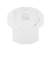 エゴザル（EGOZARU）バスケットボールウェア マルチスクリプト ロゴ 長袖Tシャツ EZFW25ULS014 C002