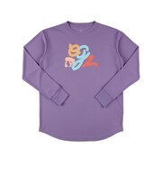 エゴザル(EGOZARU)バスケットボールウェア マルチスクリプト 長袖Tシャツ EZFW25ULS013 C223