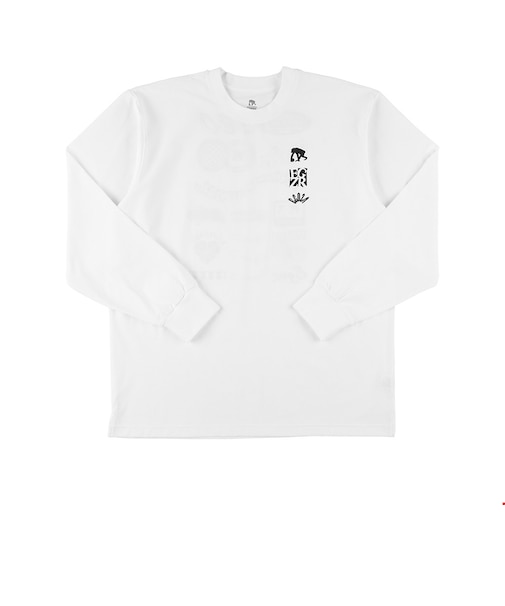 エゴザル（EGOZARU）バスケットボールウェア アイコンバックプリント 長袖Tシャツ EZFW25ULS012 C002