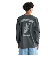 ディーシーシューズ(DC SHOES)SKATE SKULL 長袖Tシャツ 25FWDLT254047BKP