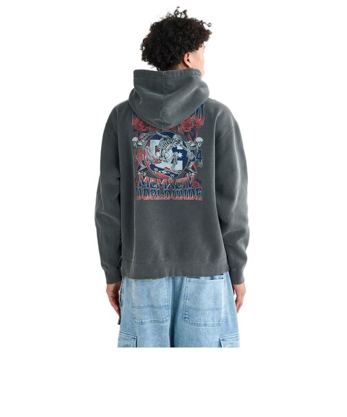 ディーシーシューズ（DC SHOES）ROCKSKULL プルオーバーフーディー 25FWDPO254039BKP