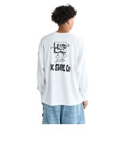 ディーシーシューズ(DC SHOES)PLAYTIME 長袖Tシャツ 25FWDLT254046WHT