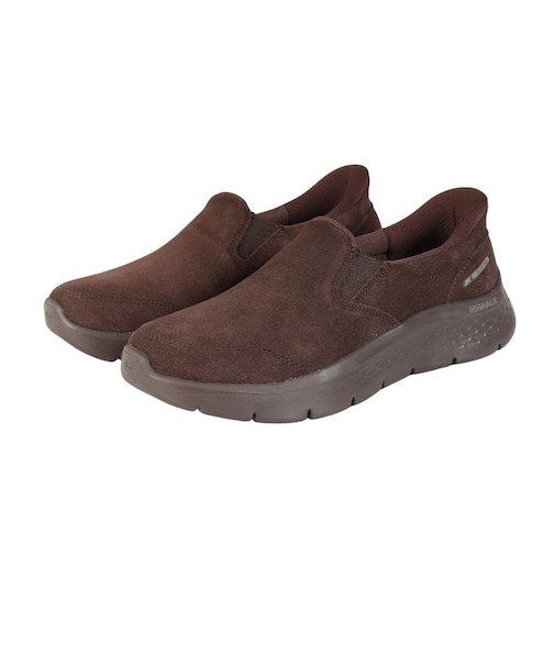 スケッチャーズ(SKECHERS)ウォーキングシューズ スリップインズ ゴーウォーク フレックス FLEX ブラウン 125508-CHOC
