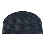 ミズノ(MIZUNO)スイムキャップ 水泳 2WAYシリコーンキャップ 紺 N2JWB20114 スイミングキャップ 水泳帽 ストレッチ