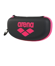 アリーナ(ARENA)水泳 ゴーグルケース 黒×ピンク AS5SAZ70U BKPK スイムゴーグル用 ケース マルチケース ポーチ