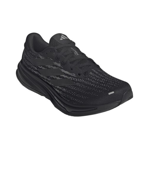アディダス（adidas）ランニングシューズ ジョギングシューズ スーパーノヴァ ライズ 2 ランニング ブラック JQ7707 スニーカー