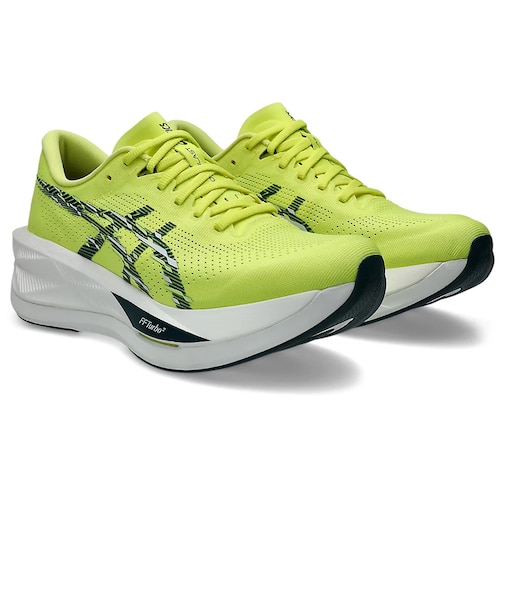 アシックス（ASICS）ランニングシューズ トレーニングシューズ 部活 ソニックブラスト イエロー グリーン 1011C083.750