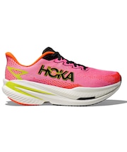 ホカ(HOKA)ランニングシューズ トレーニングシューズ 部活 マッハ X 3 ピンク イエロー 1168721-NNRS スニーカー