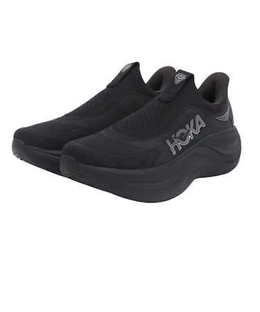 ホカ(HOKA)ランニングシューズ ジョギングシューズ スカイワード レースレス ブラック 1168876-BBLC スニーカー