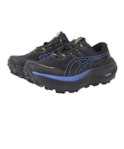 アシックス(ASICS)ランニングシューズ トレランシューズ フジセツ マックス GTX ブラック ブルー 1011C115.001 スニーカー