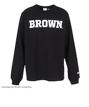チャンピオン(CHAMPION)USA T1011 長袖Tシャツ BROWN C5-C406 090