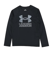 アンダーアーマー（UNDER ARMOUR）テック ハイブリッド プリント フィル 長袖Tシャツ 1380470 005