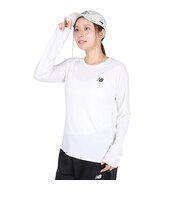 ニューバランス(new balance)スポーツロゴ長袖Tシャツ AWT53404WT