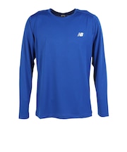 ニューバランス（new balance）スポーツロゴ長袖Tシャツ AMT53405TRY