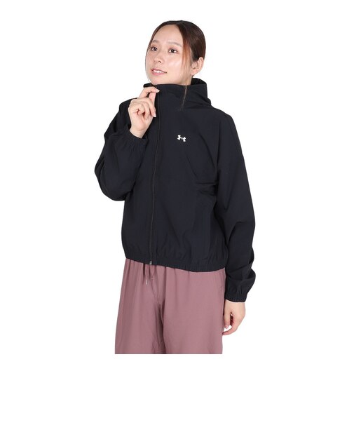 アンダーアーマー（UNDER ARMOUR）ライバル ウーブン ジャケット フーディー 6004849 005