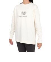 ニューバランス(new balance)ジュニア スタックドロゴ長袖シャツ ABT55556AGA