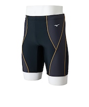 ミズノ（MIZUNO）水着 メンズ 水泳 アクアフィットネス用ハーフスパッツ 立体カップ付 N2JBC12590