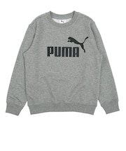 プーマ(PUMA)ボーイズ ESS NO.1 ロゴ クルー スウェット 687795 03 GRY